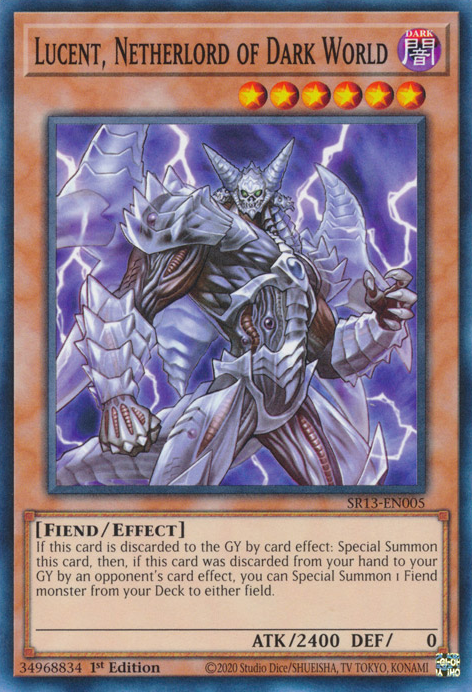 Lucent, Netherlord of Dark World [SR13-EN005] Common | Odin's Place