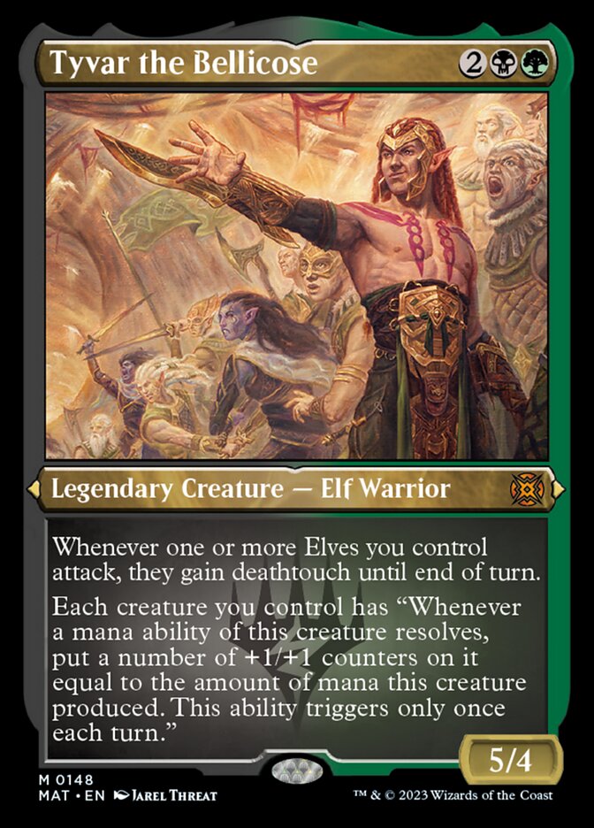 Tyvar the Bellicose (Foil Etched) [March of the Machine: The Aftermath] | Odin's Place