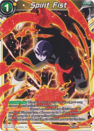 Spirit Fist (EX12-07) [Universe 11 Unison] | Odin's Place