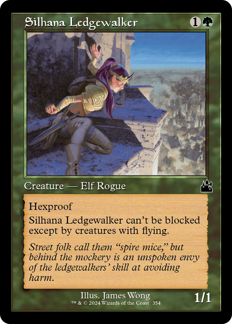 Silhana Ledgewalker (Retro Frame) [Ravnica Remastered] | Odin's Place