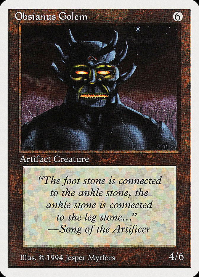 Obsianus Golem [Summer Magic / Edgar] | Odin's Place