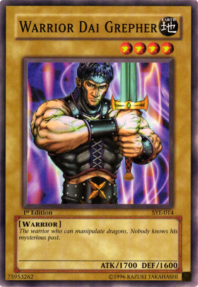 Warrior Dai Grepher [SYE-014] Common | Odin's Place