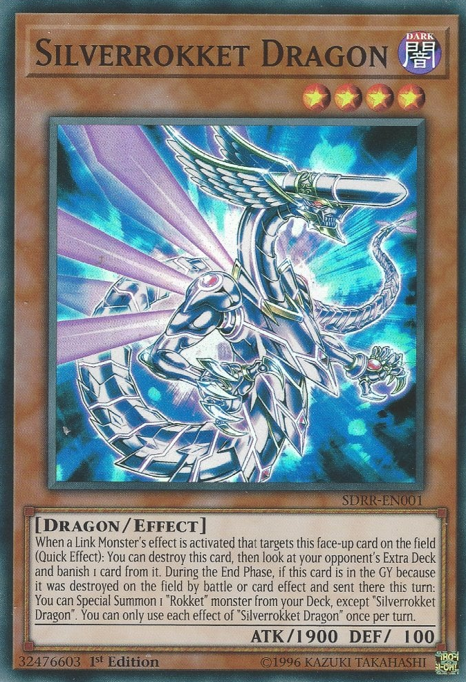 Silverrokket Dragon [SDRR-EN001] Super Rare | Odin's Place