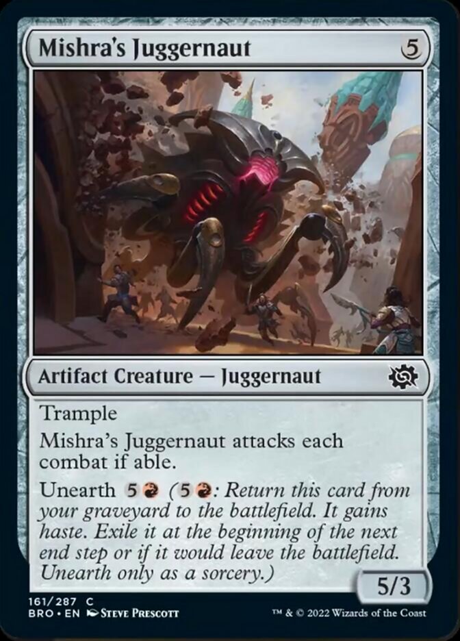 Mishra's Juggernaut [The Brothers' War] | Odin's Place