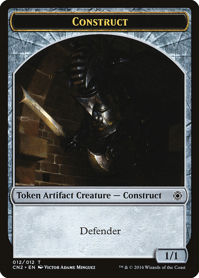 Construct Token (12) [Conspiracy: Take the Crown Tokens] | Odin's Place