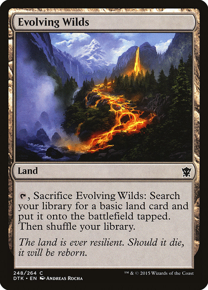 Evolving Wilds (248) [Dragons of Tarkir] | Odin's Place