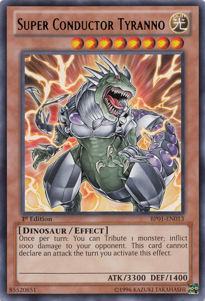 Super Conductor Tyranno [BP01-EN013] Rare | Odin's Place