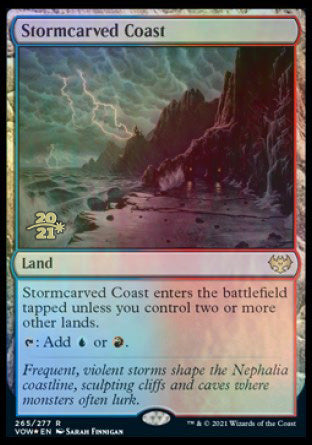 Stormcarved Coast [Innistrad: Crimson Vow Prerelease Promos] | Odin's Place