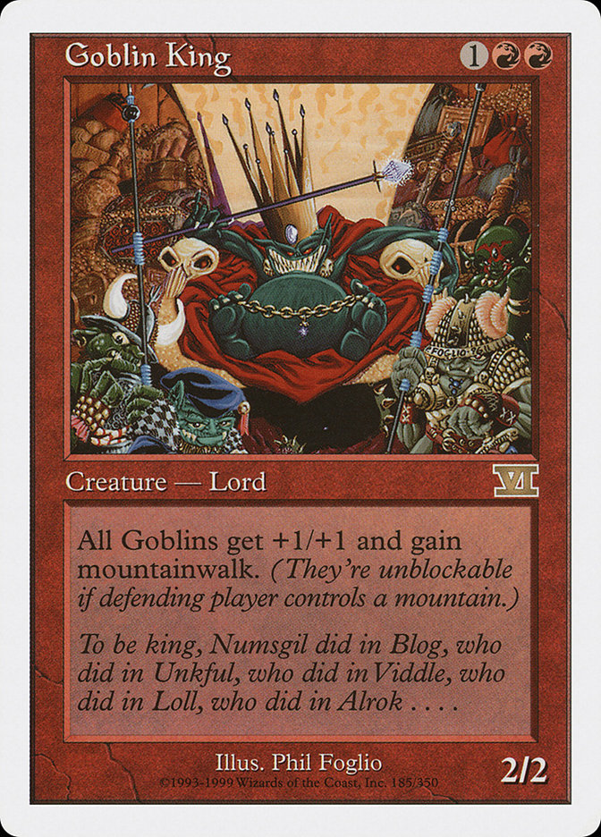 Goblin King (185) [Classic Sixth Edition] | Odin's Place