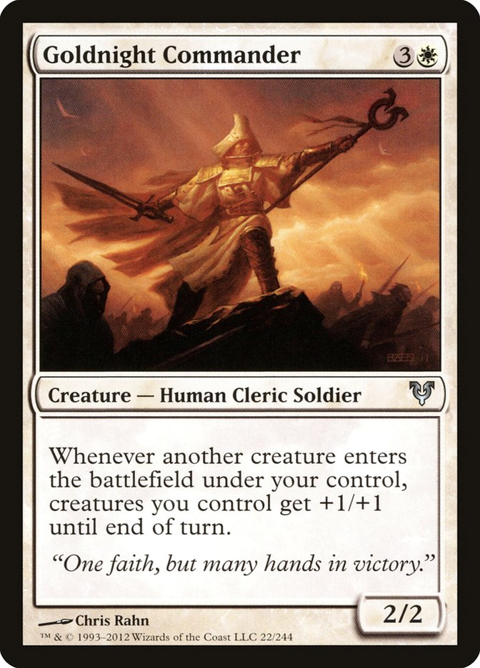 Goldnight Commander (22) [Avacyn Restored] | Odin's Place
