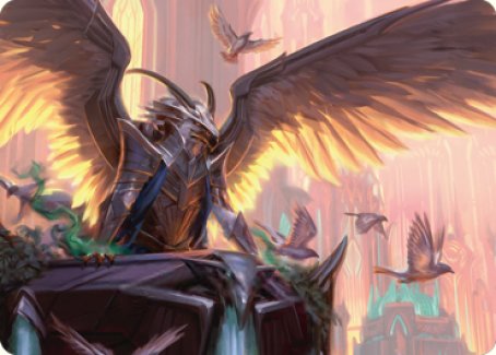 Falco Spara, Pactweaver 1 Art Card [Streets of New Capenna Art Series] | Odin's Place