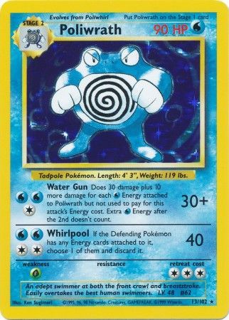Poliwrath (13/102) [Base Set Unlimited] | Odin's Place