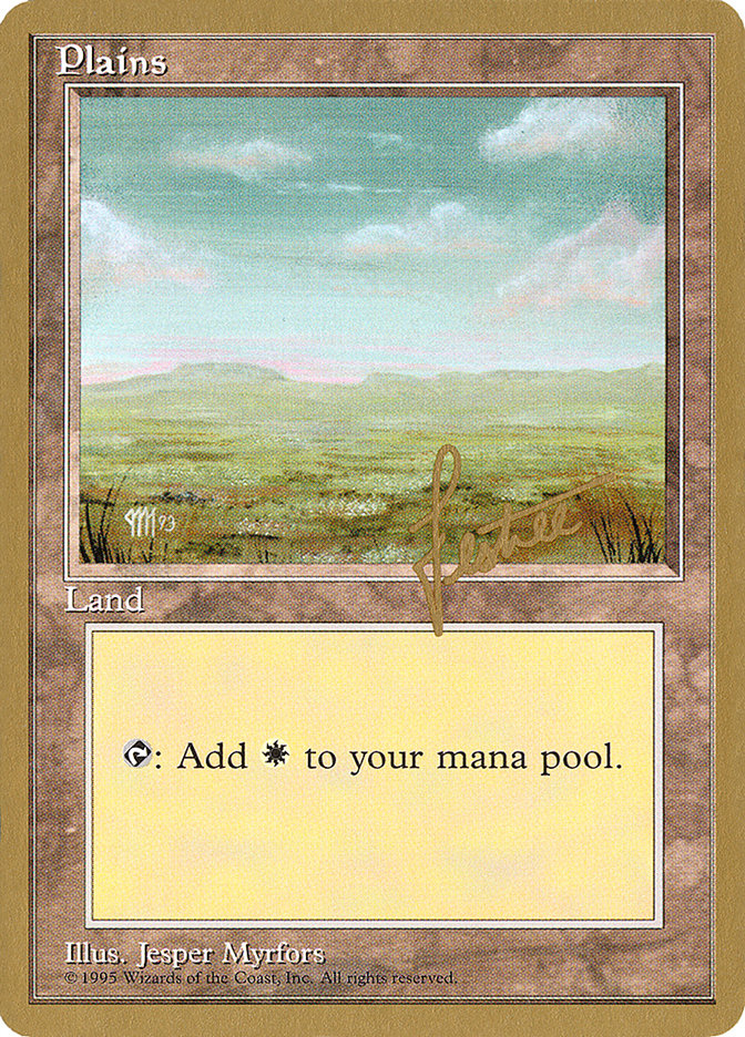 Plains (bl364) (Bertrand Lestree) [Pro Tour Collector Set] | Odin's Place