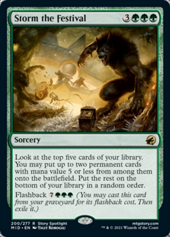 Storm the Festival [Innistrad: Midnight Hunt] | Odin's Place