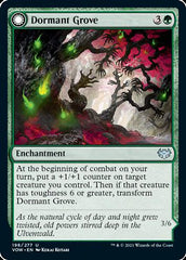 Dormant Grove // Gnarled Grovestrider [Innistrad: Crimson Vow] | Odin's Place