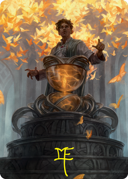 Introduction to Prophecy Art Card (Gold-Stamped Signature) [Strixhaven: School of Mages Art Series] | Odin's Place