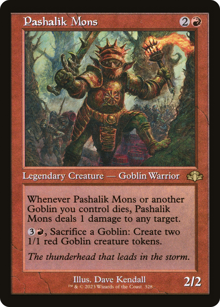 Pashalik Mons (Retro) [Dominaria Remastered] | Odin's Place
