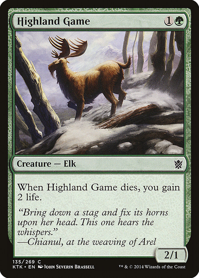 Highland Game (135) [Khans of Tarkir] | Odin's Place