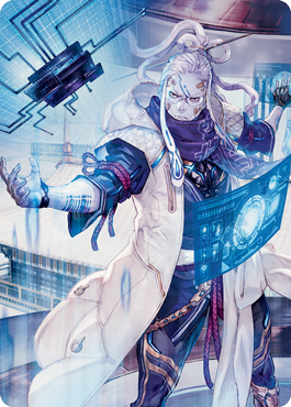 Tameshi, Reality Architect 2 Art Card [Kamigawa: Neon Dynasty Art Series] | Odin's Place