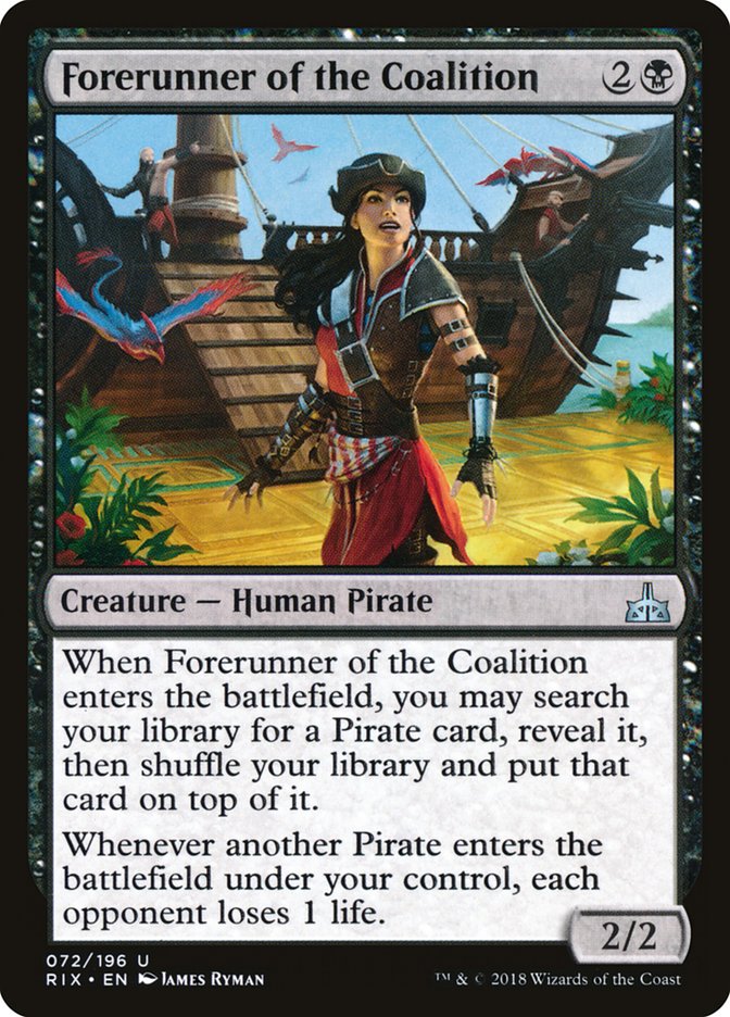 Forerunner of the Coalition (72) [Rivals of Ixalan] | Odin's Place