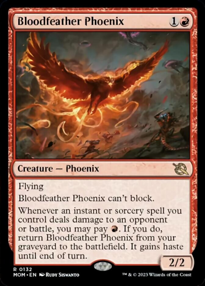 Bloodfeather Phoenix [March of the Machine] | Odin's Place