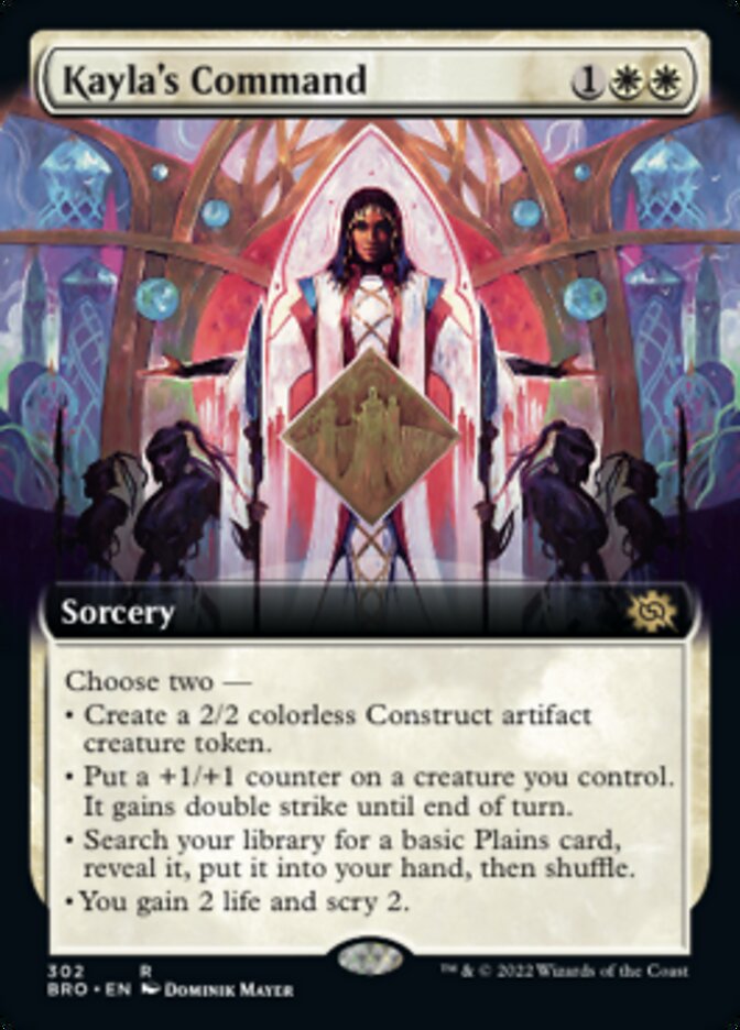Kayla's Command (Extended Art) [The Brothers' War] | Odin's Place