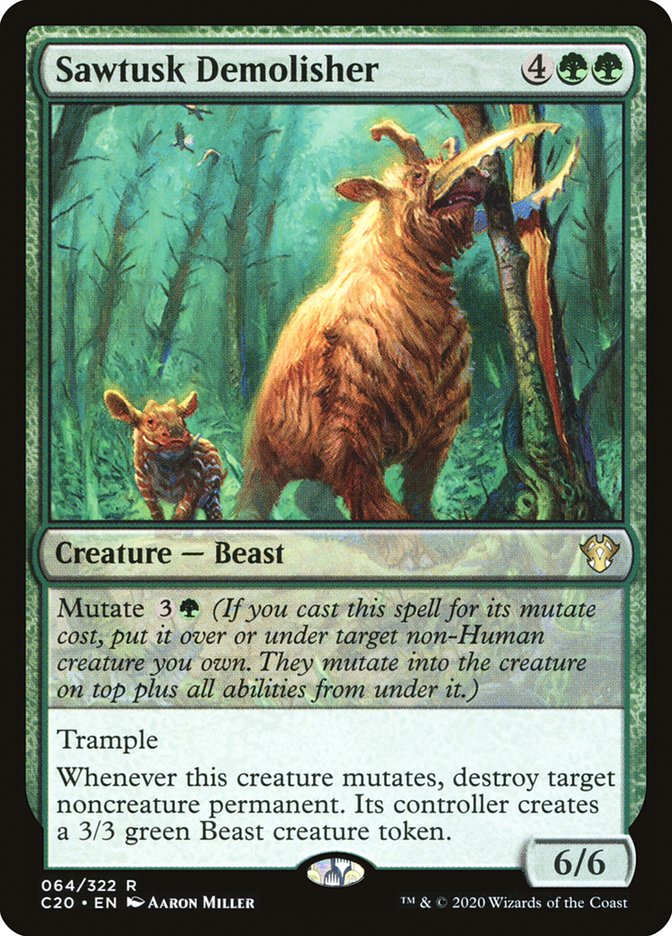 Sawtusk Demolisher [Commander 2020] | Odin's Place