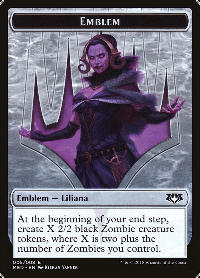 Liliana, the Last Hope Emblem (5) [Mythic Edition Tokens] | Odin's Place