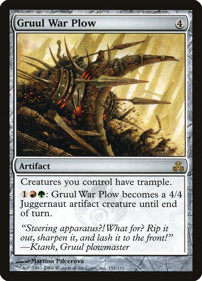 Gruul War Plow (151) [Guildpact] | Odin's Place