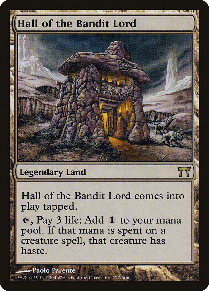 Hall of the Bandit Lord (277) [Champions of Kamigawa] | Odin's Place