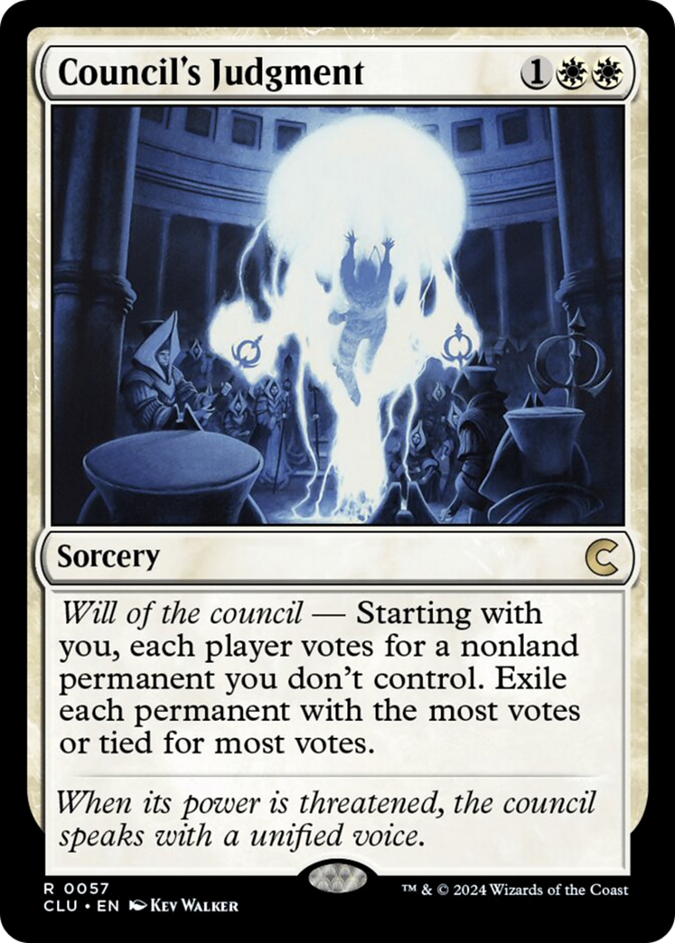 Council's Judgment [Ravnica: Clue Edition] | Odin's Place