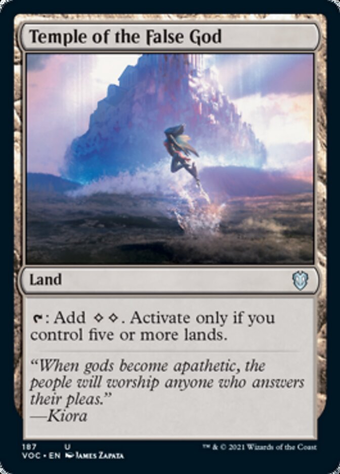 Temple of the False God [Innistrad: Crimson Vow Commander] | Odin's Place
