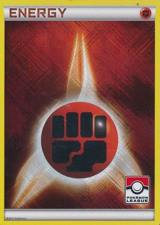 Fighting Energy (2011 Pokemon League Promo) [League & Championship Cards] | Odin's Place