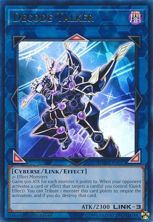 Decode Talker [DUDE-EN023] Ultra Rare | Odin's Place