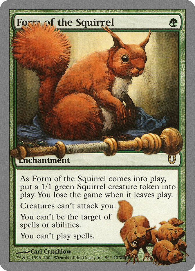 Form of the Squirrel (96) [Unhinged] | Odin's Place