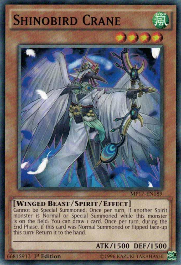 Shinobird Crane [MP17-EN189] Common | Odin's Place