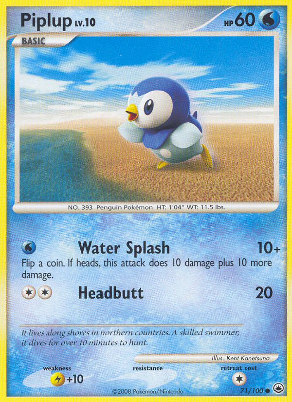 Piplup (71/100) [Diamond & Pearl: Majestic Dawn] | Odin's Place