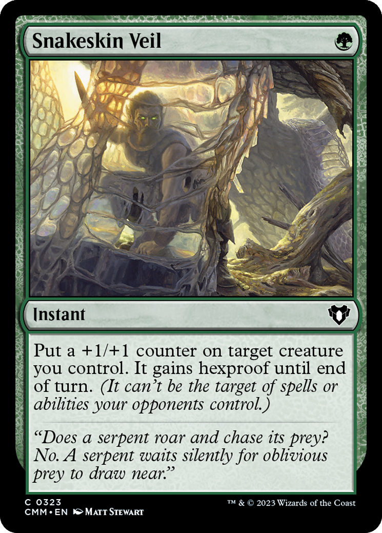 Snakeskin Veil [Commander Masters] | Odin's Place