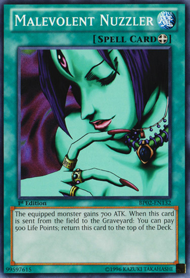Malevolent Nuzzler [BP02-EN132] Mosaic Rare | Odin's Place