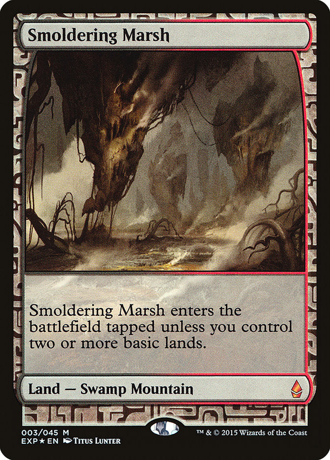 Smoldering Marsh (3) [Zendikar Expeditions] | Odin's Place