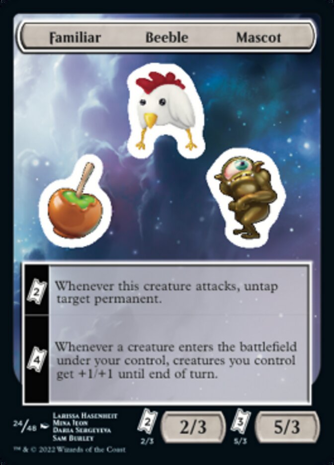 Familiar Beeble Mascot [Unfinity Stickers] | Odin's Place