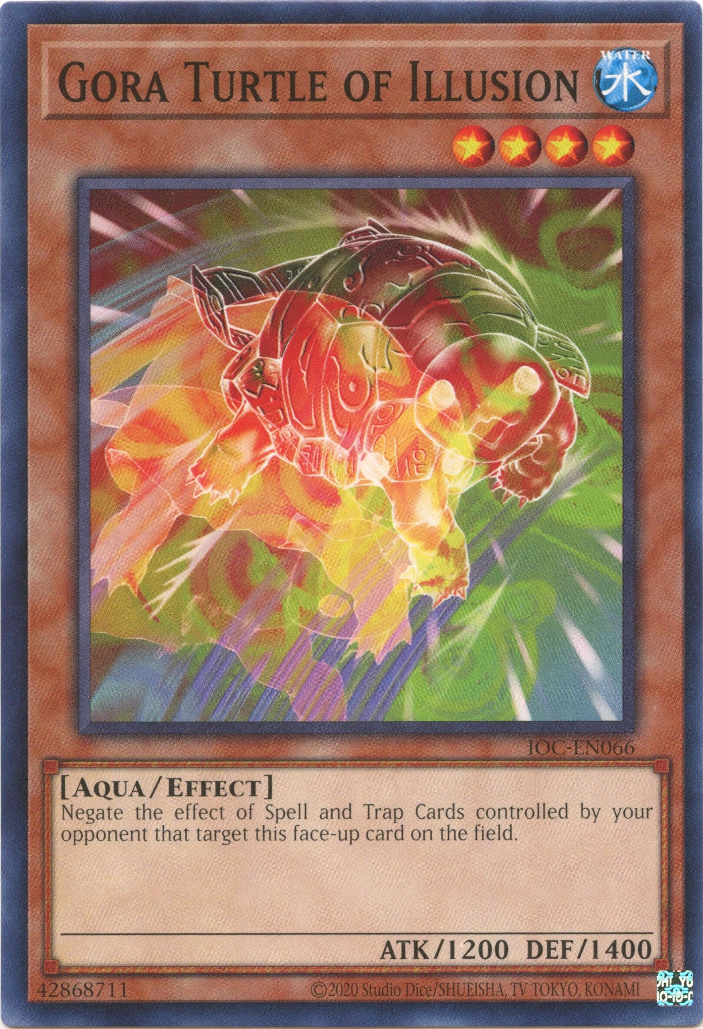 Gora Turtle of Illusion (25th Anniversary) [IOC-EN066] Common | Odin's Place
