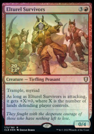 Elturel Survivors [Commander Legends: Battle for Baldur's Gate Prerelease Promos] | Odin's Place
