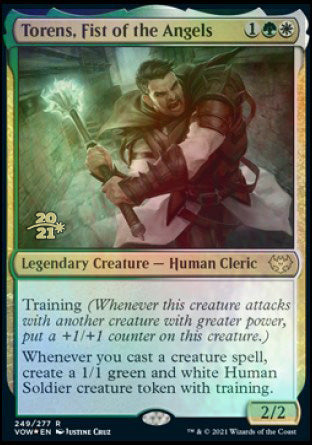 Torens, Fist of the Angels [Innistrad: Crimson Vow Prerelease Promos] | Odin's Place