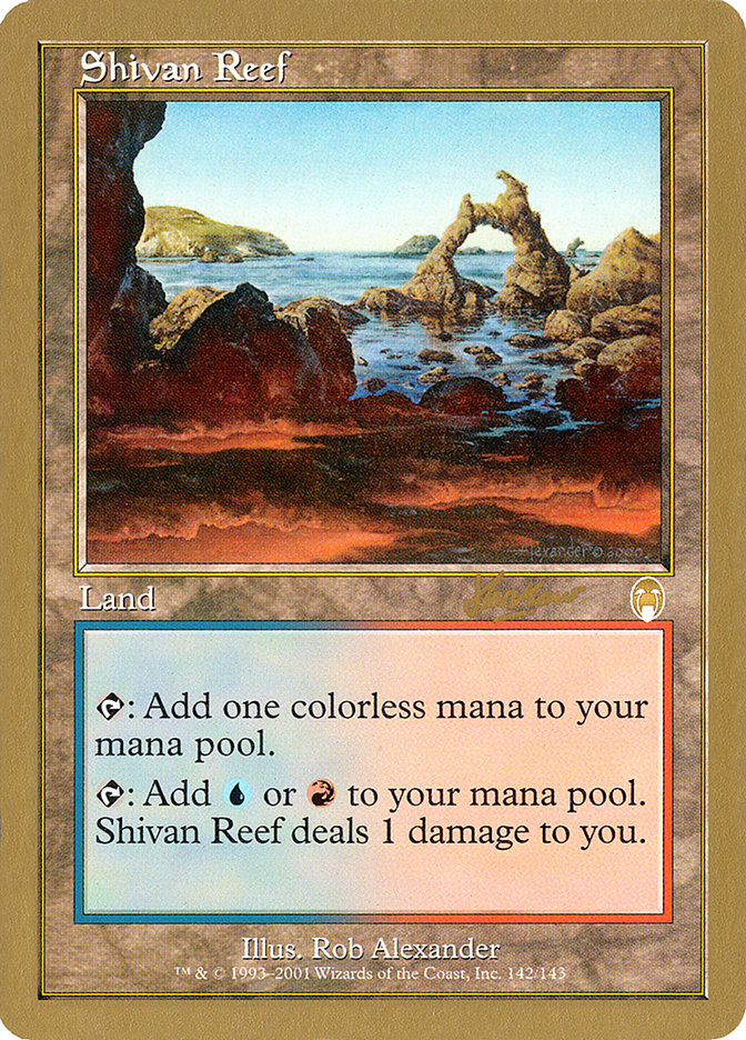 Shivan Reef (Sim Han How) [World Championship Decks 2002] | Odin's Place