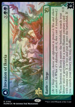 Invasion of Ikoria // Zilortha, Apex of Ikoria [March of the Machine Prerelease Promos] | Odin's Place