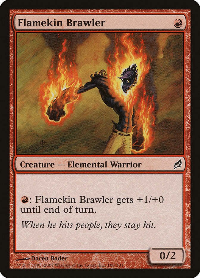 Flamekin Brawler (166) [Lorwyn] | Odin's Place