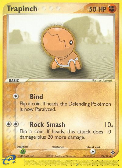 Trapinch (79/97) [EX: Dragon] | Odin's Place