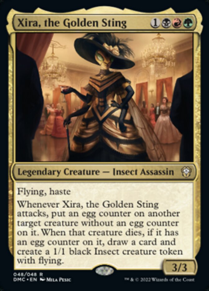 Xira, the Golden Sting [Dominaria United Commander] | Odin's Place