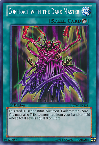 Contract with the Dark Master [LCYW-EN128] Common | Odin's Place